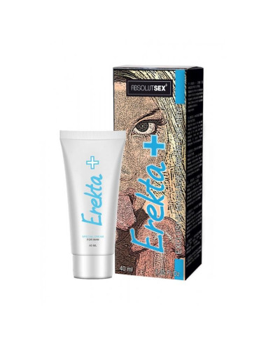 EREKTA Plus - żel/sprej na erekcję 40 ml. Afrodyzjaki dla mężczyzn. Erekcja i wytrzymałość, bezpieczny.