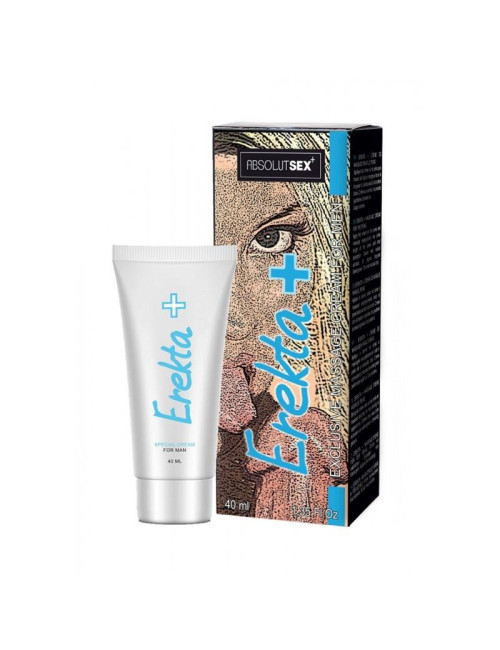 EREKTA Plus - żel/sprej na erekcję 40 ml. Afrodyzjaki dla mężczyzn. Erekcja i wytrzymałość, bezpieczny.