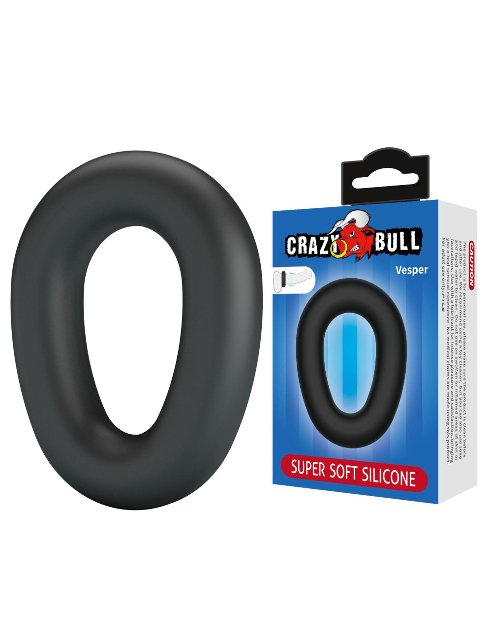 Crazy Bull Vesper Super Soft Silicone Cock Ring