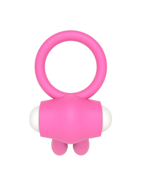 Power Pink Silikonowy Pierścień Wibracyjny - Zabawki dla dorosłych