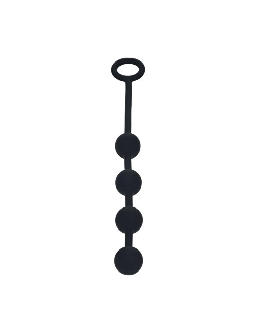 Silikonowe kulki analne Levelz S 20mm czarne