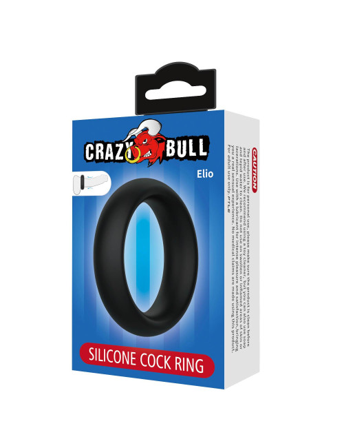 Silikonowy pierścień erekcyjny Crazy Bull Elio