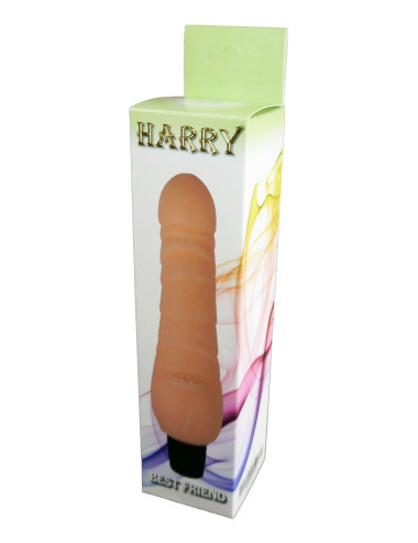 Wibrator-HARRY 7 FUNCTION - Cyber Skóra, 7 trybów, wodoodporny, bezpieczny dla ciała