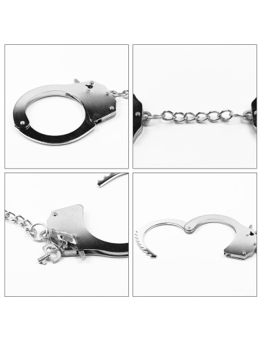 Fetish Pleasure Metal Handcuffs