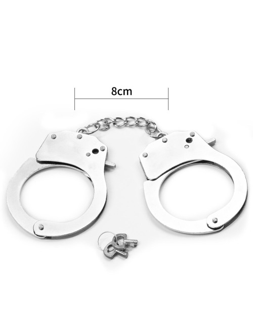 Lovetoy Fetish Pleasure Metalowe Kajdanki BDSM