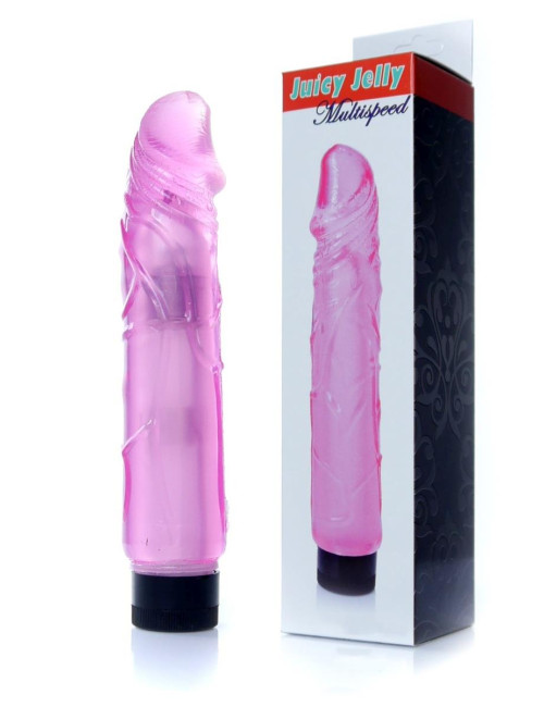 Wibrator-Juicy Jelly - Multispeed Pink