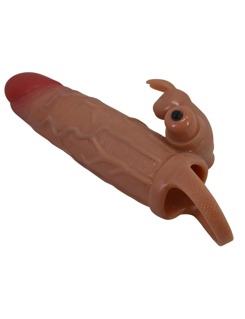 Pretty Love Osmar – Nakładka na penis 20,5 cm z 10 wibracjami