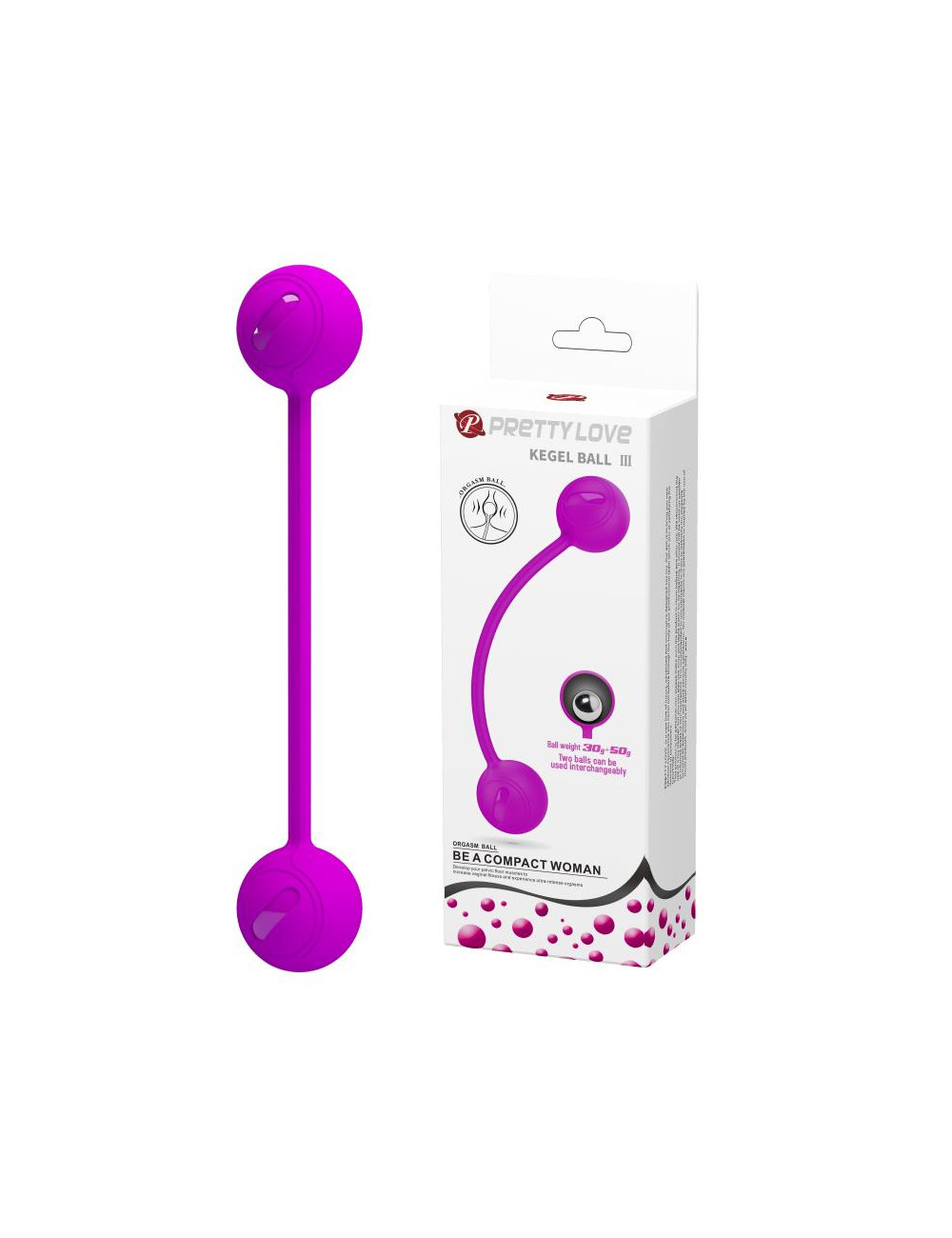 Pretty Love Kegel Ball III – Kulki gejszy do treningu mięśni Kegla