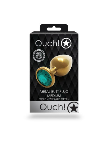 Round Gem Butt Plug - Medium