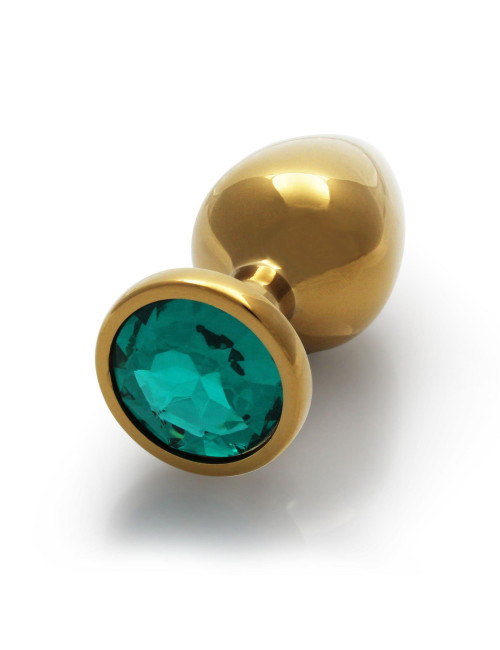 Round Gem Butt Plug - Medium