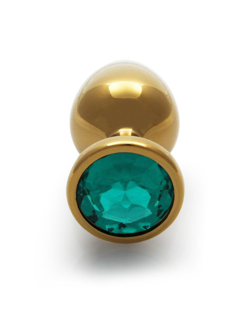Round Gem Butt Plug - Medium