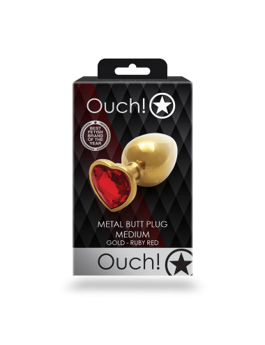 Heart Gem Butt Plug - Medium