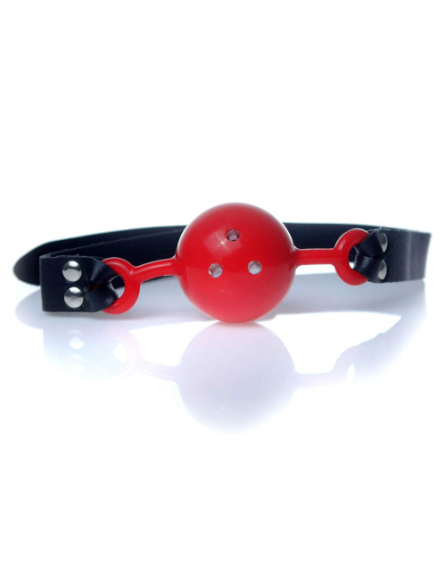 Knebel-Ball Gag Fetish B Series - Zabawki BDSM, kneble, ball gag, ekoskóra