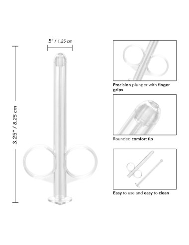 Lube Tube 2 Pcs Transparent