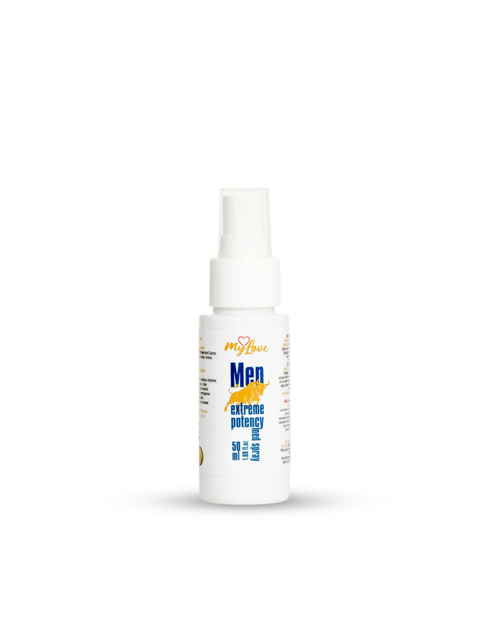 MyLove Man Extreme Potency Spray - Afrodyzjaki dla mężczyzn, pobudzenie