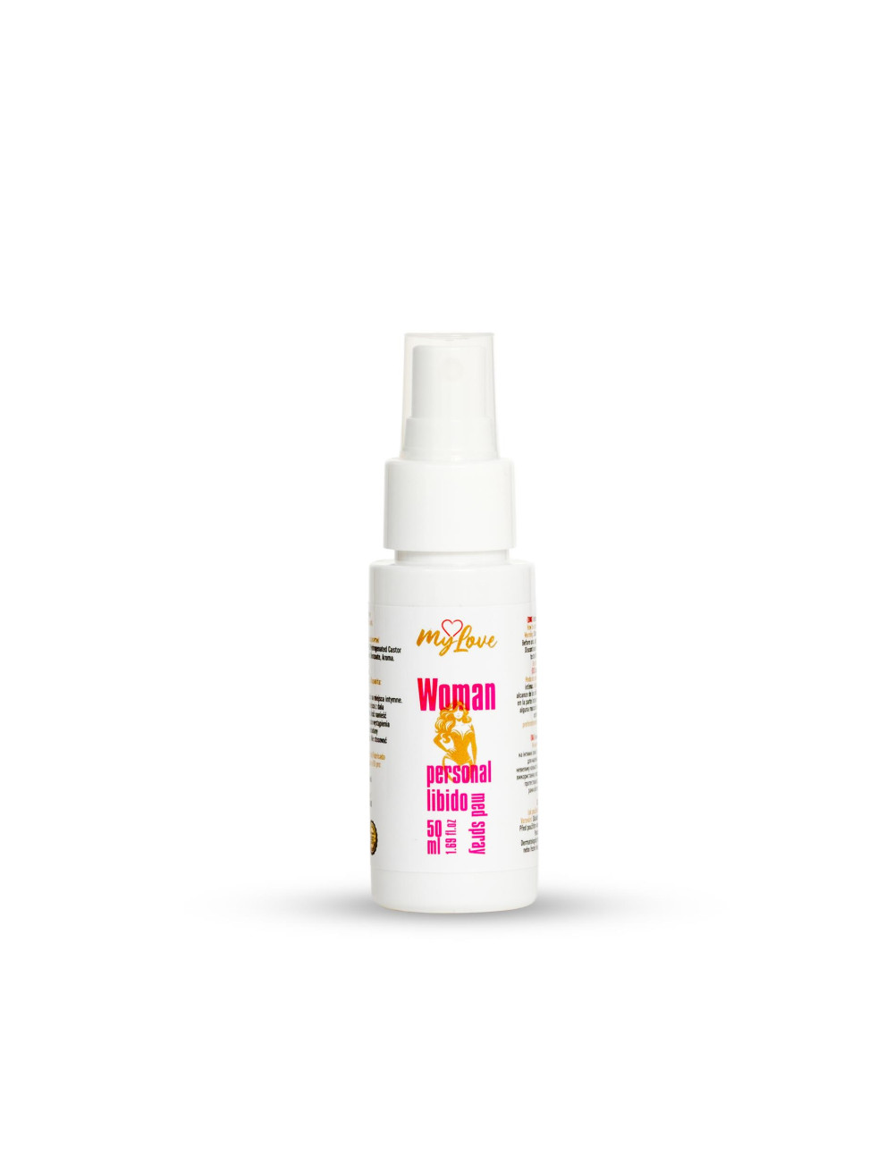 MyLove Woman Libido-Med Spray 50 ml - Afrodyzjak dla kobiet, stymulacja, mango