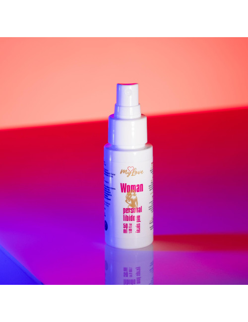 MyLove Woman Libido-Med Spray 50 ml - Afrodyzjak dla kobiet, stymulacja, mango