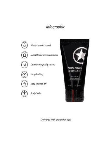 Numbing Lubricant - 2 fl oz / 50 ml