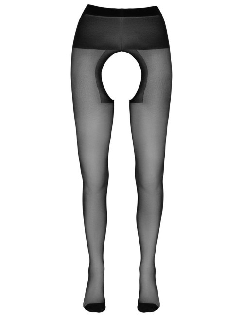 Cottelli Legwear Czarne Rajstopy Bez Kroku Rozmiar 3