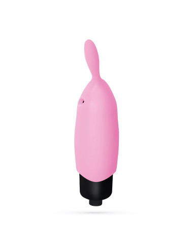CRUSHIOUS O-PET RABBIT WITH 10 VIBRATION BULLET PASTEL PINK
