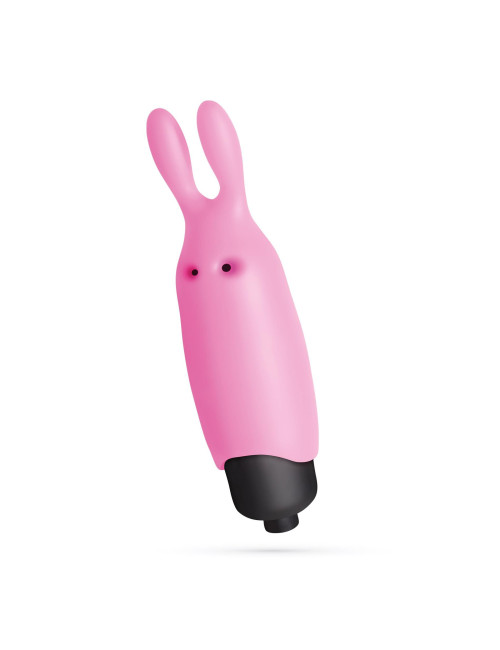 Crushious O-Pet Rabbit Mini Wibrator - 10 Trybów, Silikon Bezpieczny, Pastel Pink, Wodoodporny
