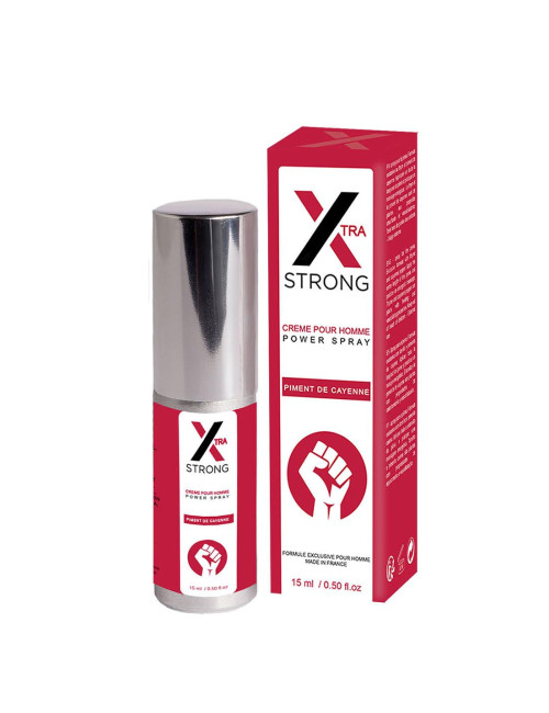 X-STRONG Afrodyzjak dla mezczyzn - zel i spray na erekcje