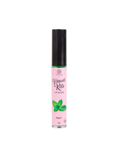 Secret Play Vibrant Kiss Mint - błyszczyk powiększający o smaku mięty