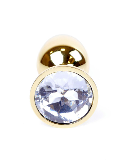 Plug-Jewellery Gold PLUG- Clear