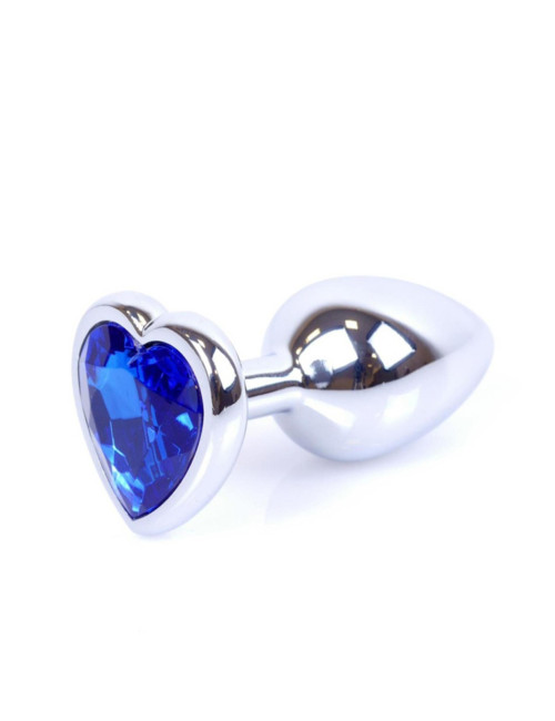 Plug-Jewellery Silver Heart: Biżuteria Analna ze Stali Nierdzewnej - Zabawki Analne