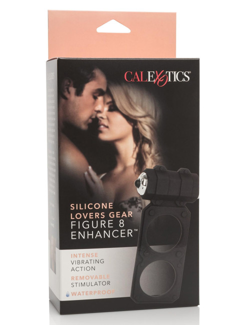 Pierścień wibracyjny Lovers Gear Figure 8 Enhancer – Zabawki erotyczne, pierścienie z wibracją, silikon medyczny