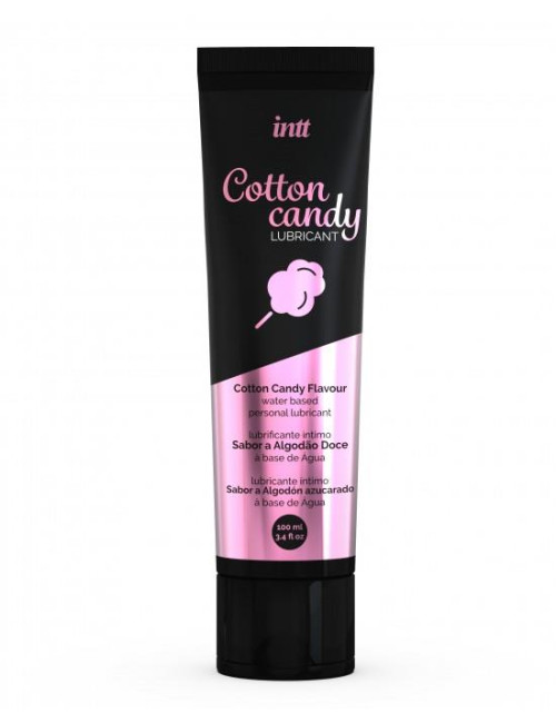 Intt Cotton Candy Żel-lubrykant na bazie wody z afrodyzjakami 100 ml