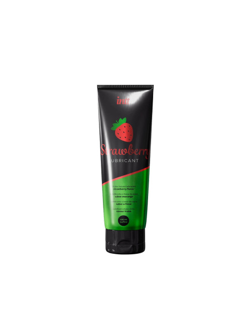 Intt Strawberry - Jadalny lubrykant truskawkowy 100 ml