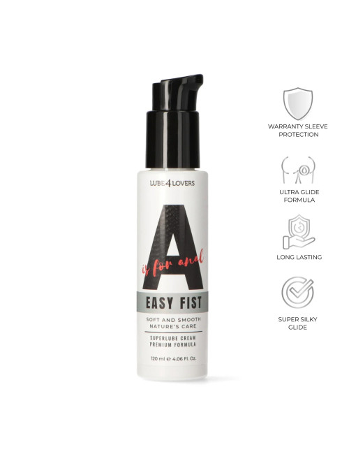 A is for Easy Fist – Creamy Anal Lubricant 120 ml