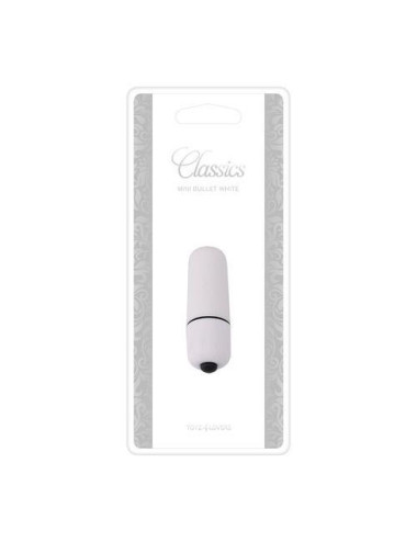 Wibrator-MINI VIBRATORE BULLET CLASSICS WHITE