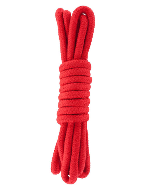 Hidden Desire Bondage Rope 3M Red - czerwona sznura do shibari