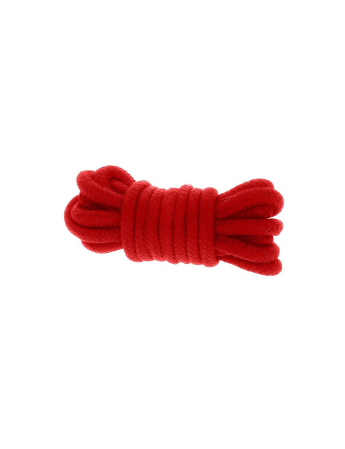 Hidden Desire Bondage Rope 3M Red - czerwona sznura do shibari