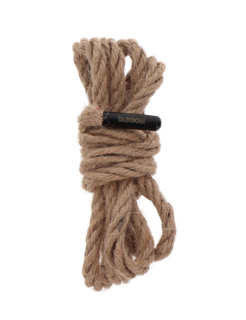 Taboom Hemp Rope Sznurek Konopny do Bondage 1.5m Nude