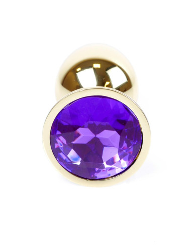 Plug-Jewellery Gold PLUG- Purple