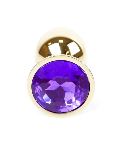 Plug-Jewellery Gold PLUG- Purple
