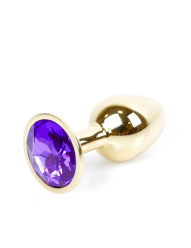 Plug-Jewellery Gold PLUG- Purple