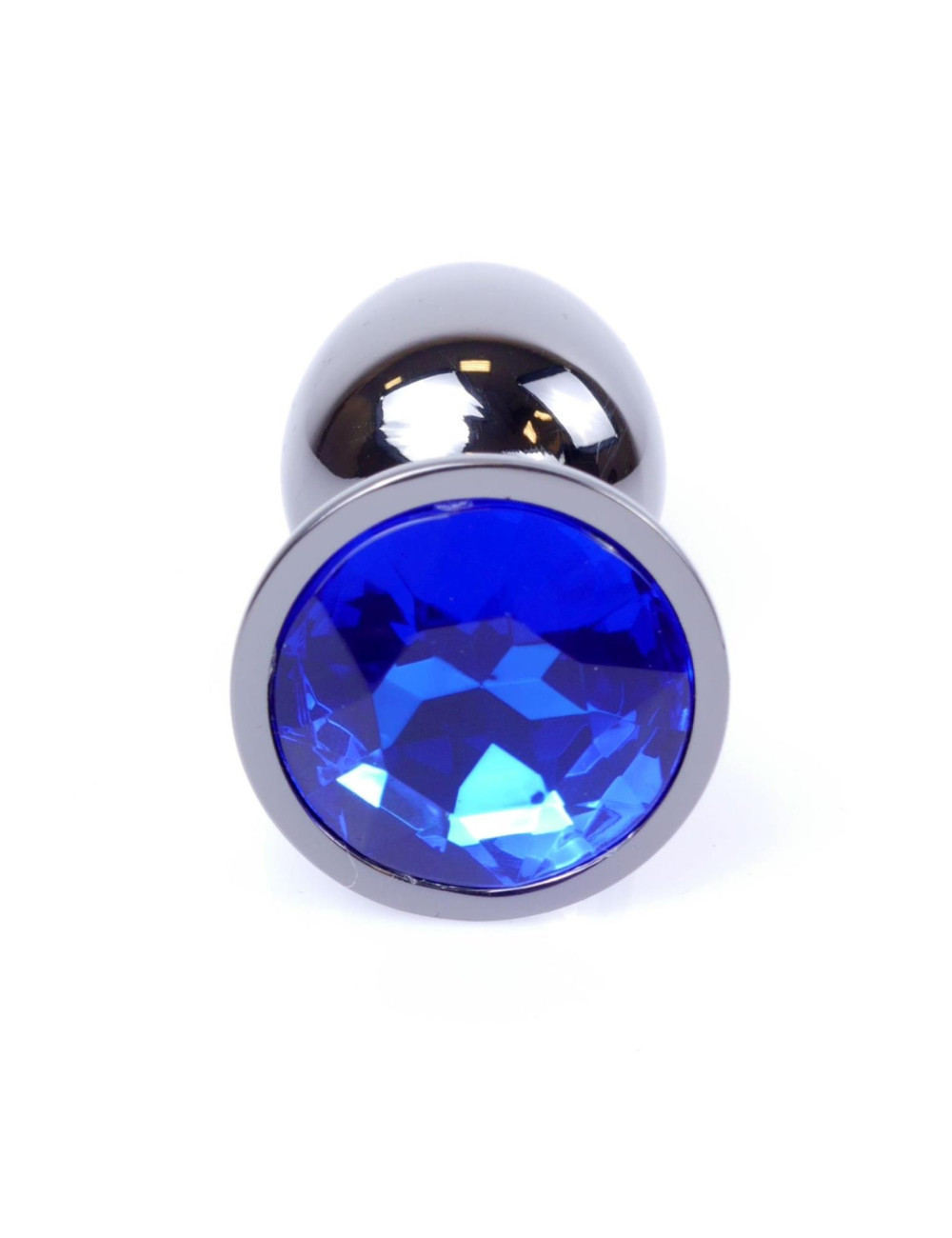 B - Series Dark Silver Plug-Jewellery - Dark Blue