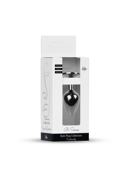 Plug-Jewellery Dark Silver PLUG- Rose
