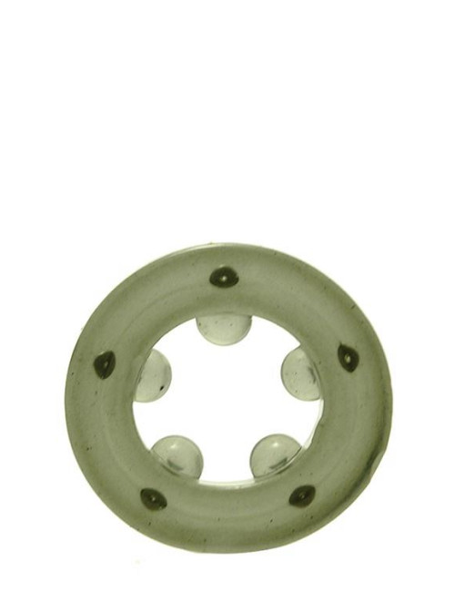 Magnetyczny pierścień erekcyjny Seven Creations Cock Ring - Smoke