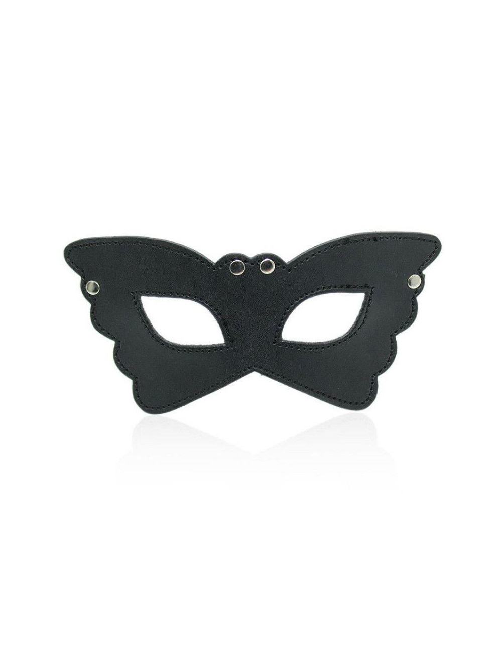 Maski BDSM Butterfly BLACK – Wenecka Skóra Fetyszowa