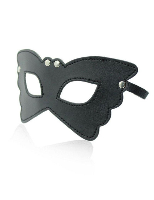 Maski BDSM Butterfly BLACK – Wenecka Skóra Fetyszowa