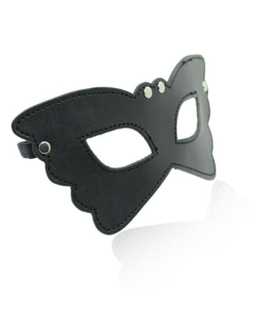 Maski BDSM Butterfly BLACK – Wenecka Skóra Fetyszowa