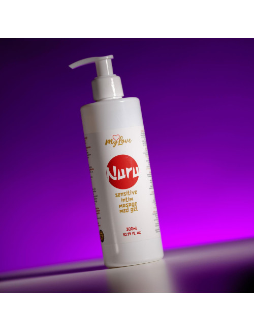 MyLove Nuru-Nuru sensitive intim masage-med gel 300 ml.