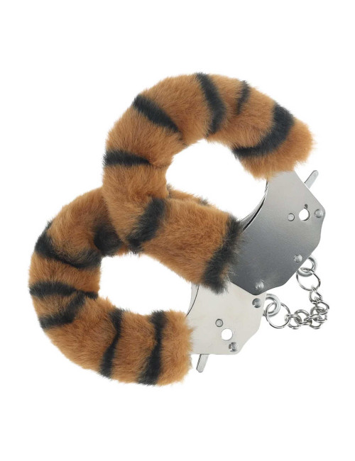 Ouch! Puszyste Kajdanki Heavy-Duty - Tiger