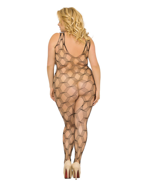 SoftLine Collection Koszulka She-Cat Czarna XL-3XL
