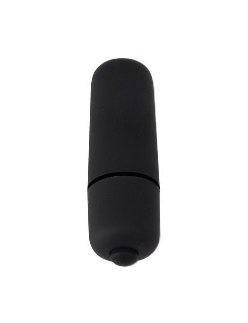 Wibrator MINI Bullet Classics Black – mini wibrator, wodoodporny, cichy, ABS Soft Touch, zabawki dla niej